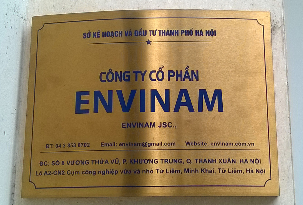 Biển Inox ăn mòn, biển đồng ăn mòn